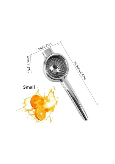 Paslanmaz Metal Limon Portakal Sıkacağı Profesyonel Limon Sıkacağı 1 Adetı Büyük Boy Diğer