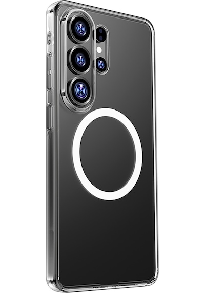 Galaxy Uyumlu S26 Ultra Uyumlu Kılıf M-safe Şarj Özellikli Benks Magnetik Crystal Seri Şeffaf Kapak Şeffaf Şeffaf