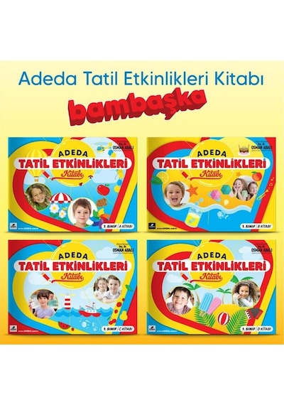 Adeda Tatil Etkinlikleri Kitabı-1.Sınıf