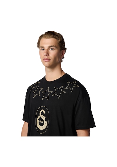 Gsstore Galatasaray Büyük 5 Yıldızlı T-shirt E251397 Siyah