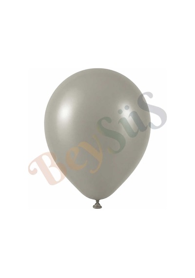 Taş Renk Lateks Retro Balon 30 Cm - 6 Adet Taş rengi