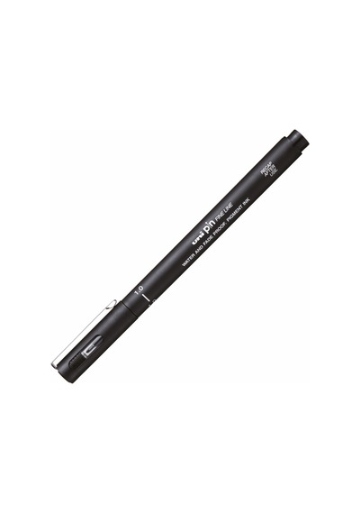 Uni-Ball Pin1.0-200 Fineline Siyah Çizim Kalemi