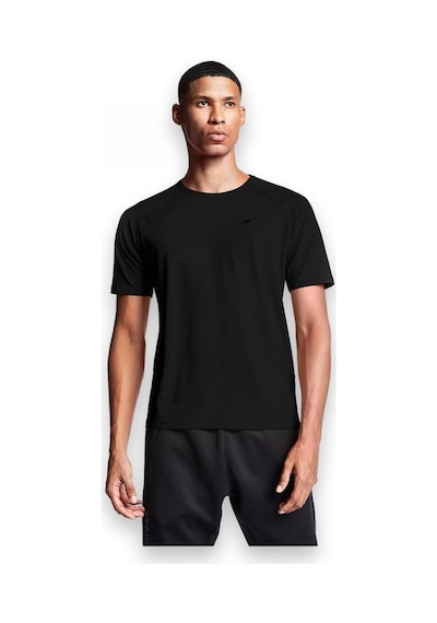 Lescon 24b-1024 Antrenman Kısa Kol T Siyah Erkek T-shirt