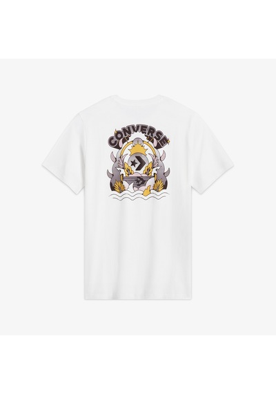 Converse Desert Sunset Erkek Beyaz T-shirt 10027713 Beyaz