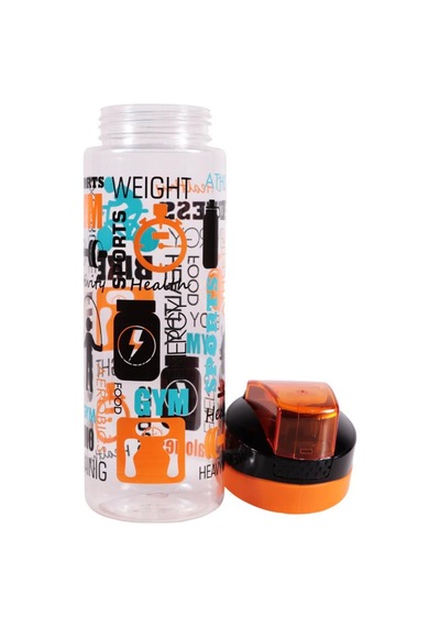 Herevin 161670-836 Motivasyon Desenli Matara 750 Ml Turuncu