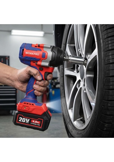 Workpro Wp390213 20volt 1/2 850nm Kömürsüz Profesyonel Şarjlı Somun Sıkma Akü Dahil Değildir