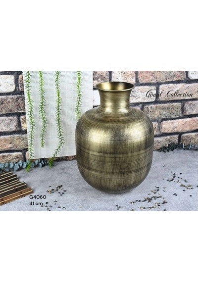 Gönül Mutfak Metal Vazo 28x41 Cm Çok Renkli