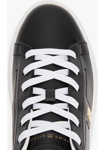 Tommy Hilfiger Th Fashıon Court Sneaker-8285 Siyah