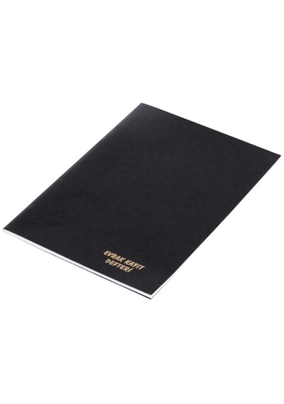Gülpaş Evrak Kayıt Defteri Plastik Kapak 20x28 40 Yaprak