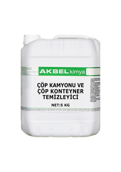 Akbel Çöp Kamyonu Ve Çöp Konteyner Temizleme Sıvısı 5 Kg