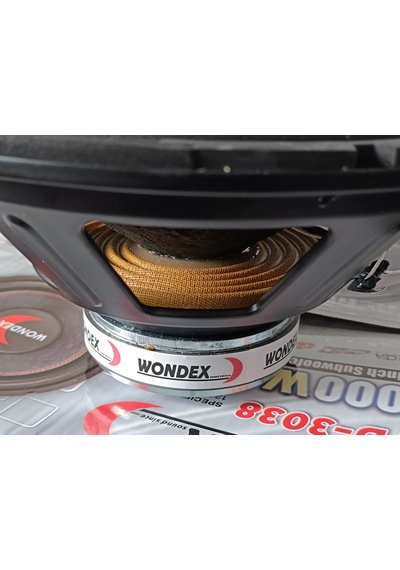 Wondex 1000w 350rms 30cm Bass Subwoofer Profesyonel Hoparlör