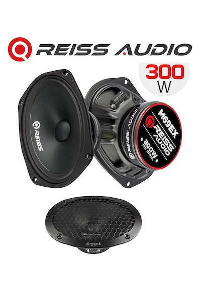 Audio Rs-m69ex Excellence Serisi Oval 6x9 Çifti 600w-300w Rms Oto
