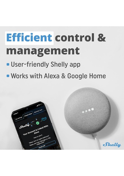 Shelly Pro 3em 120a V2 Akıllı Röle -