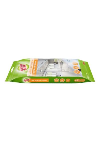 Scotch-Brite Kullan-At Islak Mutfak Bezi 40'lı