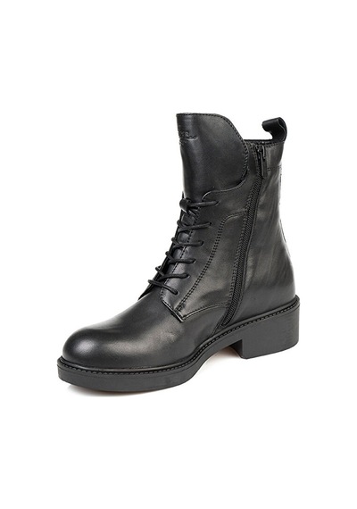 Greyder 30960 Zn Deri Trendy Kadın Bot Siyah