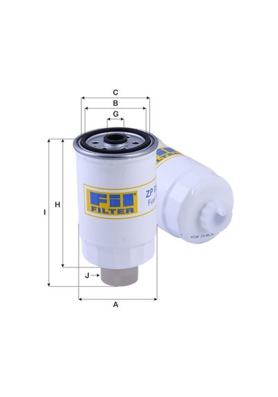 FİL ZP05AF YAKIT FİLTRESİ NEWHOLLAND FİAT