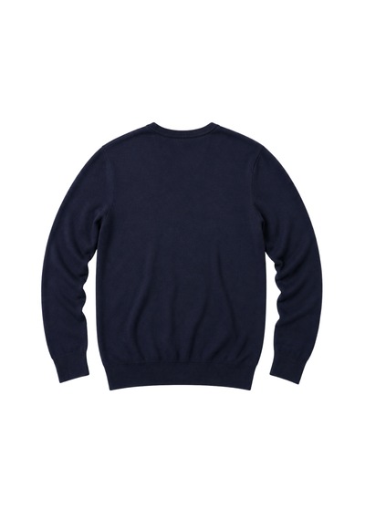 Battalmoda Erkek Büyük Beden Lacivert V Yaka Pamuklu Kazak 3xl-4xl-5xl-6xl