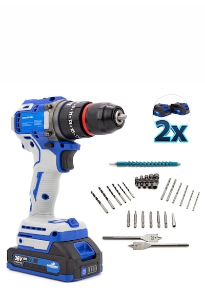 Dawreek 10mm Blue Kömürsüz Vidalama