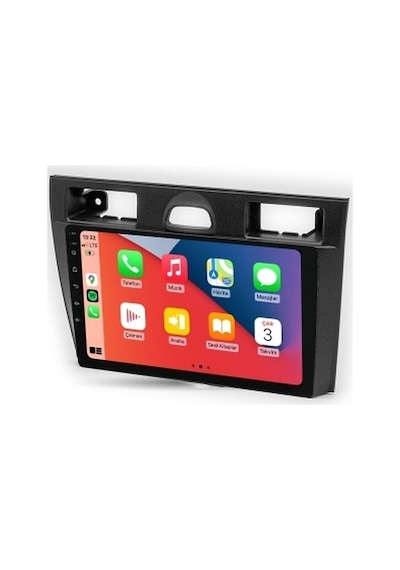 Ford Fiesta 2006-2011 Siyah 6gb Ram 128gb Hafıza 8 Çekirdek Carplay Kamera Android Multimedya 9"