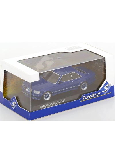 1:43 Solido 1990 Mercedes Benz 560 Sec Amg Widebody