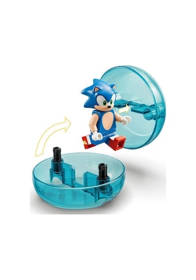 LEGO® 76990 Sonic The Hedgehog Sonic Hız Küresi Meydan Okuması 292 Parça LEGO® 76990 Sonic The Hedgehog Sonic Hız Küresi Meydan Okuması 292 Parça
