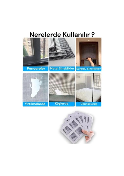 20'lu Banyo Gider Süzgeci, Sineklik Tamir Kiti