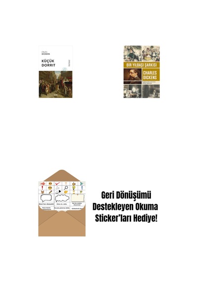 Küçük Dorrit + Bir Yılbaşı Şarkısı + Okuma Sticker'ları