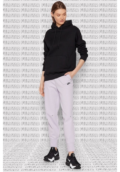 Nike Sportswear Tech Fleece Trousers Bol Kesim Kadın Lila Eşofman Altı Lila