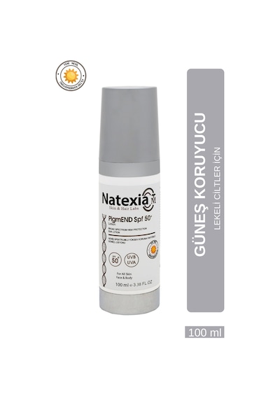 Natexia Beyazlatma Etkili Pigmend Güneş Koruyucu Losyon SPF50+ 100 Ml