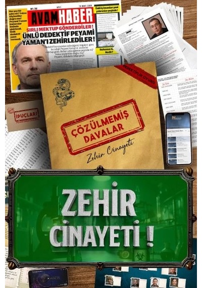 Zehir Cinayeti Dava No:003 Molfy Kutu Oyunları