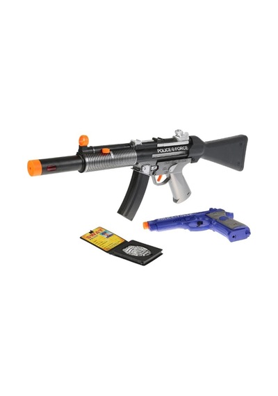 Power Gun Kimlik Kartlı Polis Seti 34190