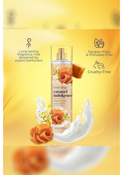 Bodycology Caramel Indulgence Vücut Spreyi 236ml