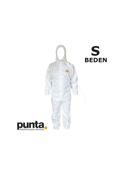 Punta Cs500 Tek Kullanımlık Koruyucu Tulum - Tip 5/6 - 63gr - S