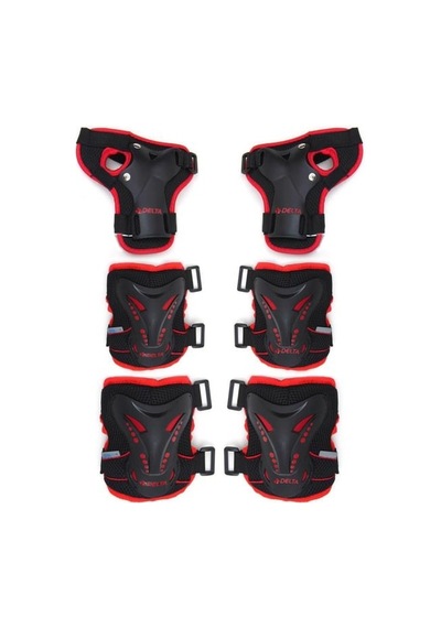 Premium Koruyucu Set Dct 81 Siyah - Kırmızı Large Alternatif Hareket Model