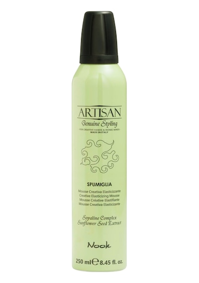 Nook Artisan Kıvırcık Saçlar İçin Proteinli Bukle Belirginleştirici Elastiklik Veren Saç Köpüğü 250 ML