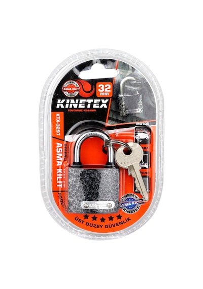 Kinetex Sentetik Asma Kilit 32 Mm 4 Adet