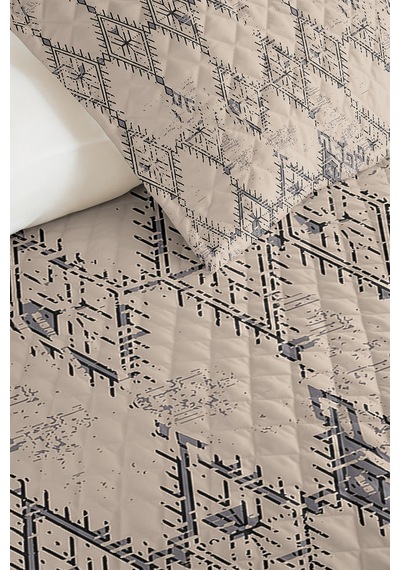 Geometrik Gri Genç Odası Tek Kişilik Pike Takımı - Bohem Bej 160x220 Cm Kapitone Yazlık Yatak Örtüsü Mahmur Dalgakıran Akışı Geometrik Gri Genç Odası Tek Kişilik Pike Takımı - Bohem Bej 160x220 Cm Kapitone Yazlık Yatak Örtüsü Mahmur Dalgakıran Akışı
