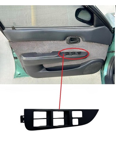 Toyota Corolla Ae101 Cam Düğme Çercevesi Ön Sol Dörtlü 1992-1997