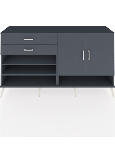 Hyperion Konsol 4 Raflı 2 Çekmeceli 2 Kapaklı 176x44x99 Antrasit- Antrasit-antrasit Hyperion Konsol 4 Raflı 2 Çekmeceli 2 Kapaklı 176x44x99 Antrasit- Antrasit-antrasit