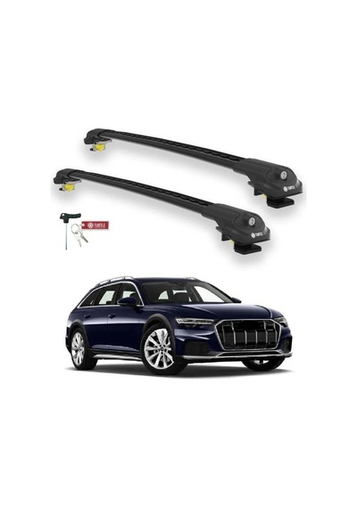 Turtle Audi A6 Allroad C8 2019-2025 Ara Atkı Air1 Siyah