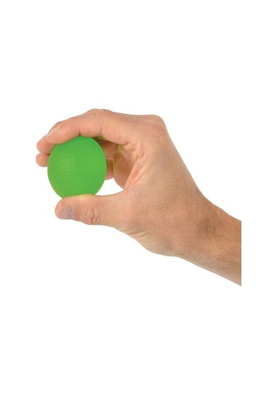Ball - Silikon El Egzersiz Topu Yeşil - Sert