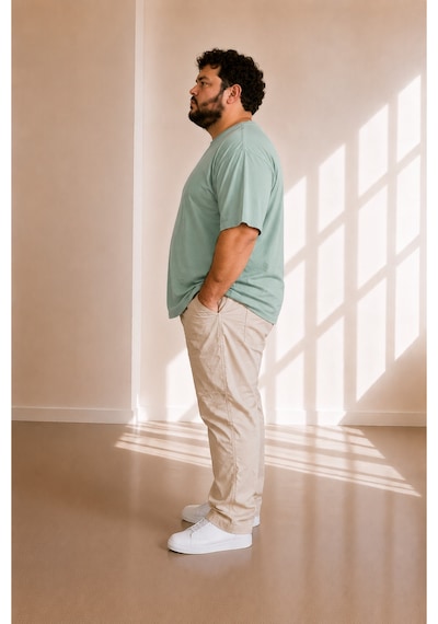 Sngl Tekstil Erkek Büyük Beden Oversize Kısa Kollu T-shirt 3xl 4xl 5xl 6xl 7xl 8xl Açık Yeşil