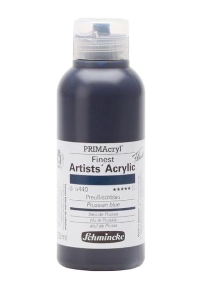 Schmincke Primacryl Artist Akrilik Boya 250 Ml Seri 2 440 Prussian Blue
