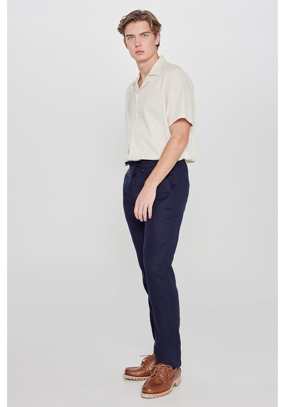 Lee %100 Keten Regular Fit Cepli Erkek Pantolon L2610018410 Lacivert Lee %100 Keten Regular Fit Cepli Erkek Pantolon L2610018410 Lacivert