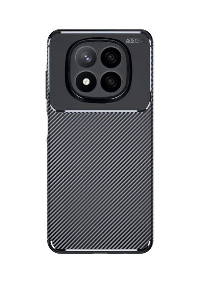 Xiaomi Redmi Note 14 Pro 4g Kılıf Auto Focus Karbon Kapak - Siyah 0.2M-Çok Renkli