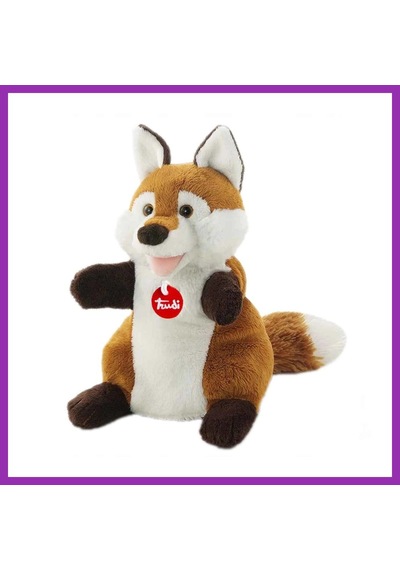 Bezos El Kuklası Peluş Tilki 25 Cm Bty Çok Renkli
