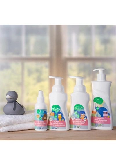 %100 Doğal Zeytinyağlı Kids Köpük Sabun 250 Ml Renkli