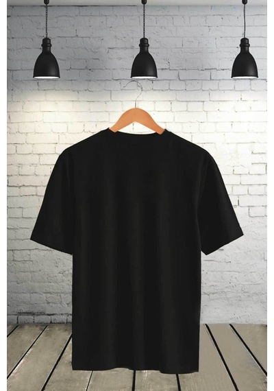 Medinenur Unisex California Baskılı Tshirt Siyah