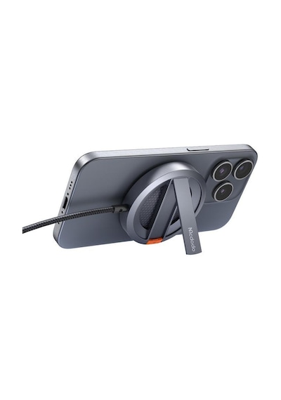 Mcdodo Ch-5500 15W Magsafe Şarj Cihazı Ve Stand Siyah