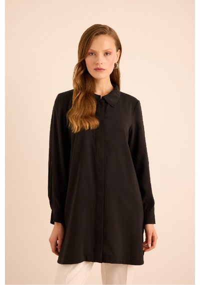 Aker Basic Tunik Siyah Siyah